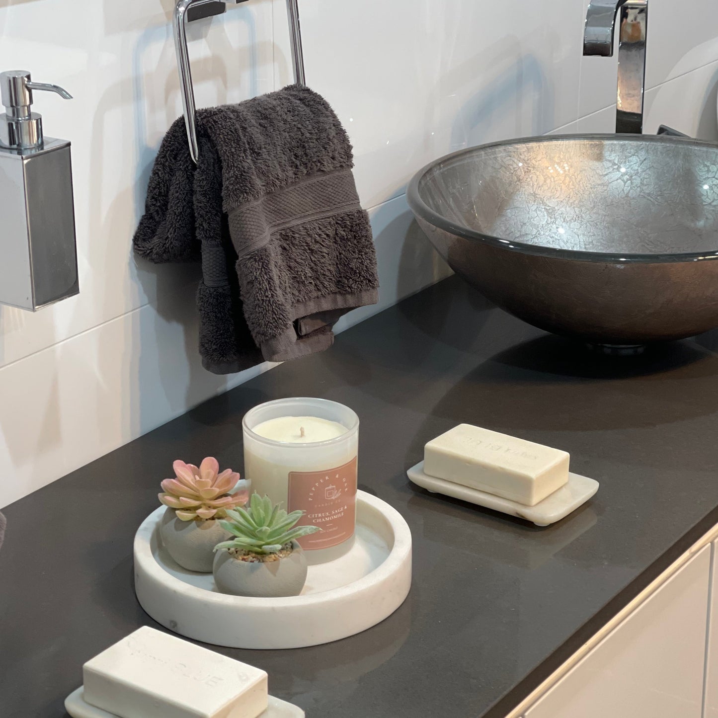 Citrus, Sage & Chamomile Soy Candle