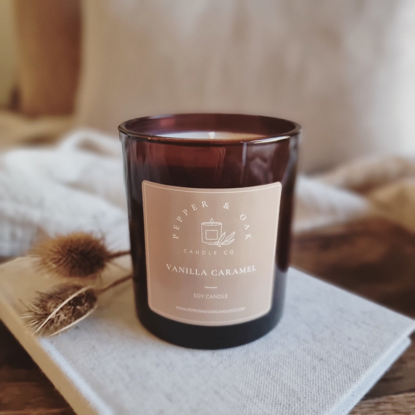 Vanilla Caramel Soy Candle