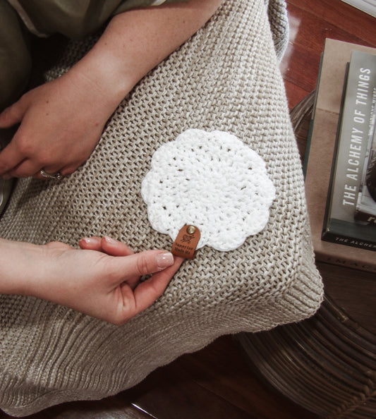 Crochet Candle Coaster