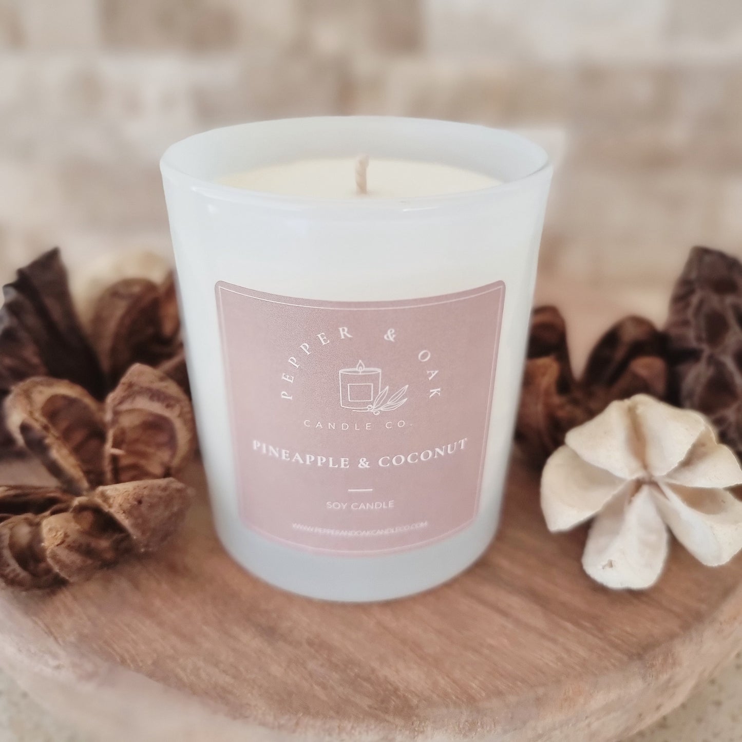 Pineapple & Coconut Soy Candle