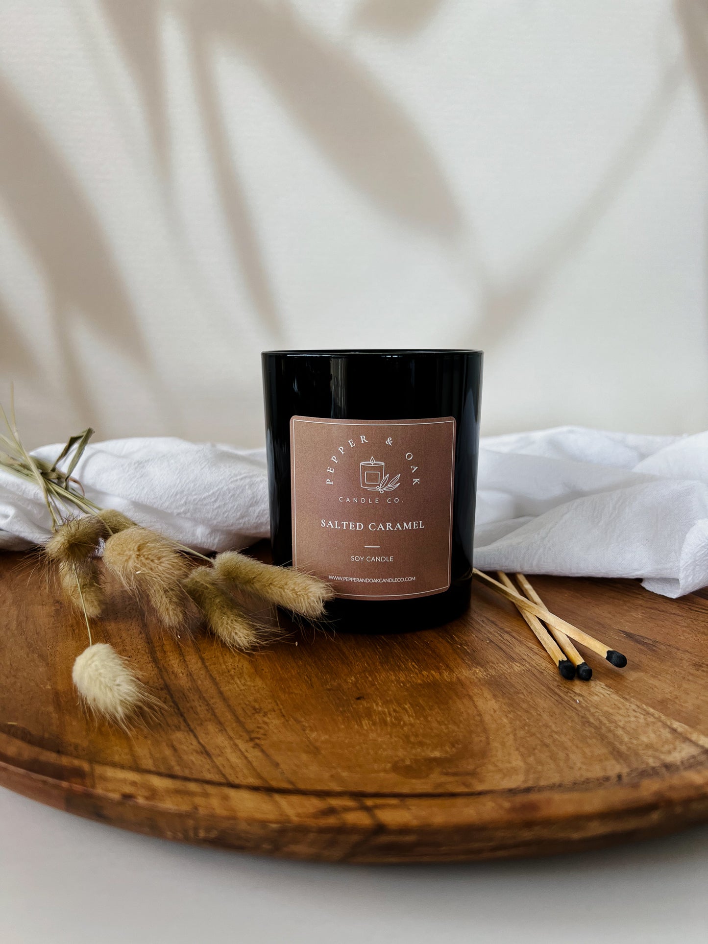 Salted Caramel Soy Candle